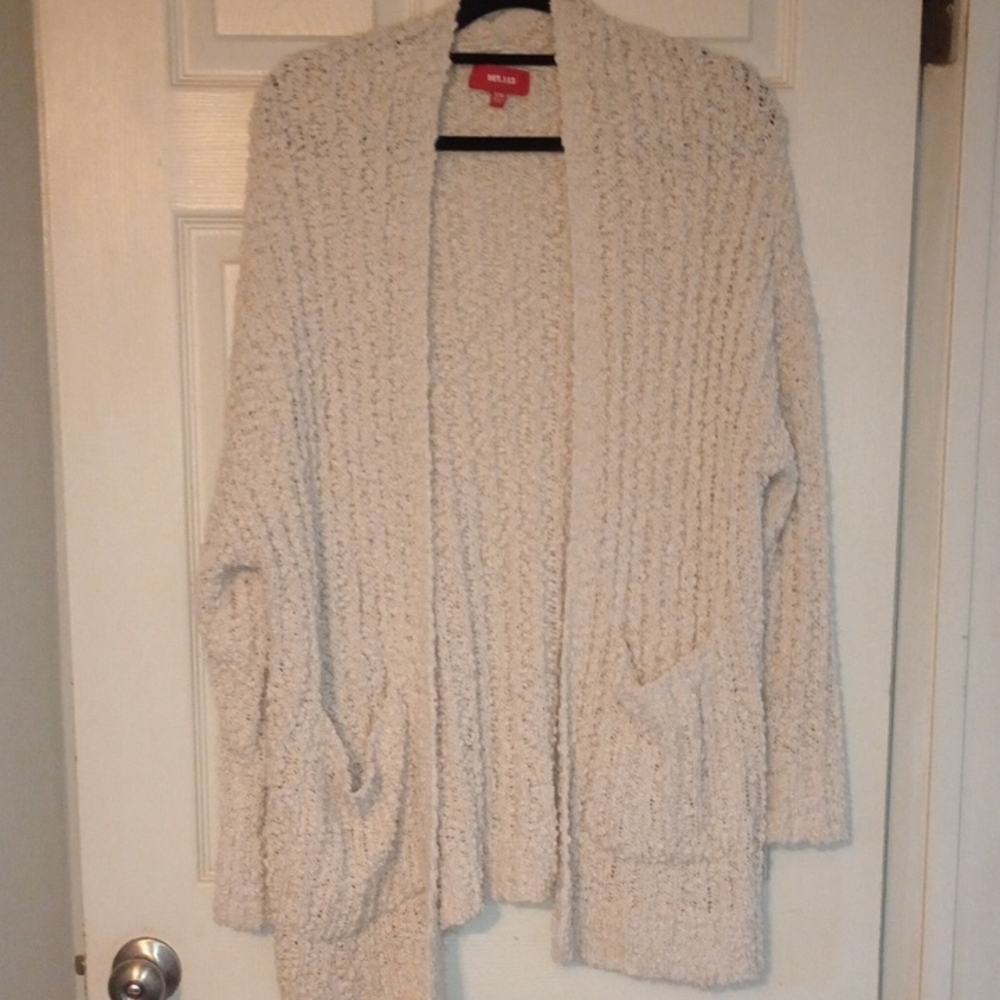 Cozy Cream Cardigan Sweater